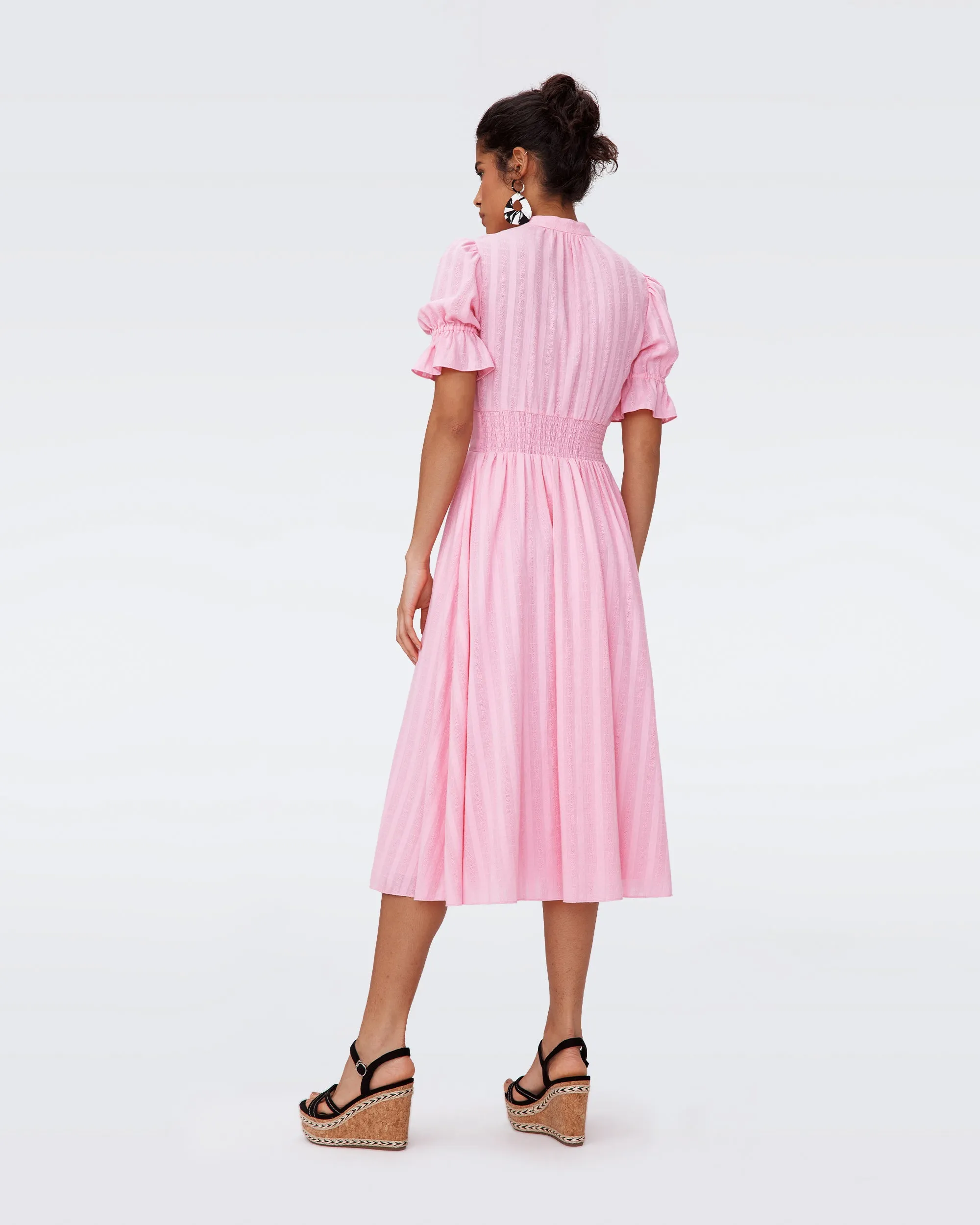 Erica Cotton Midi Dress sold by Diane Von Furstenberg product image thumbnail 3