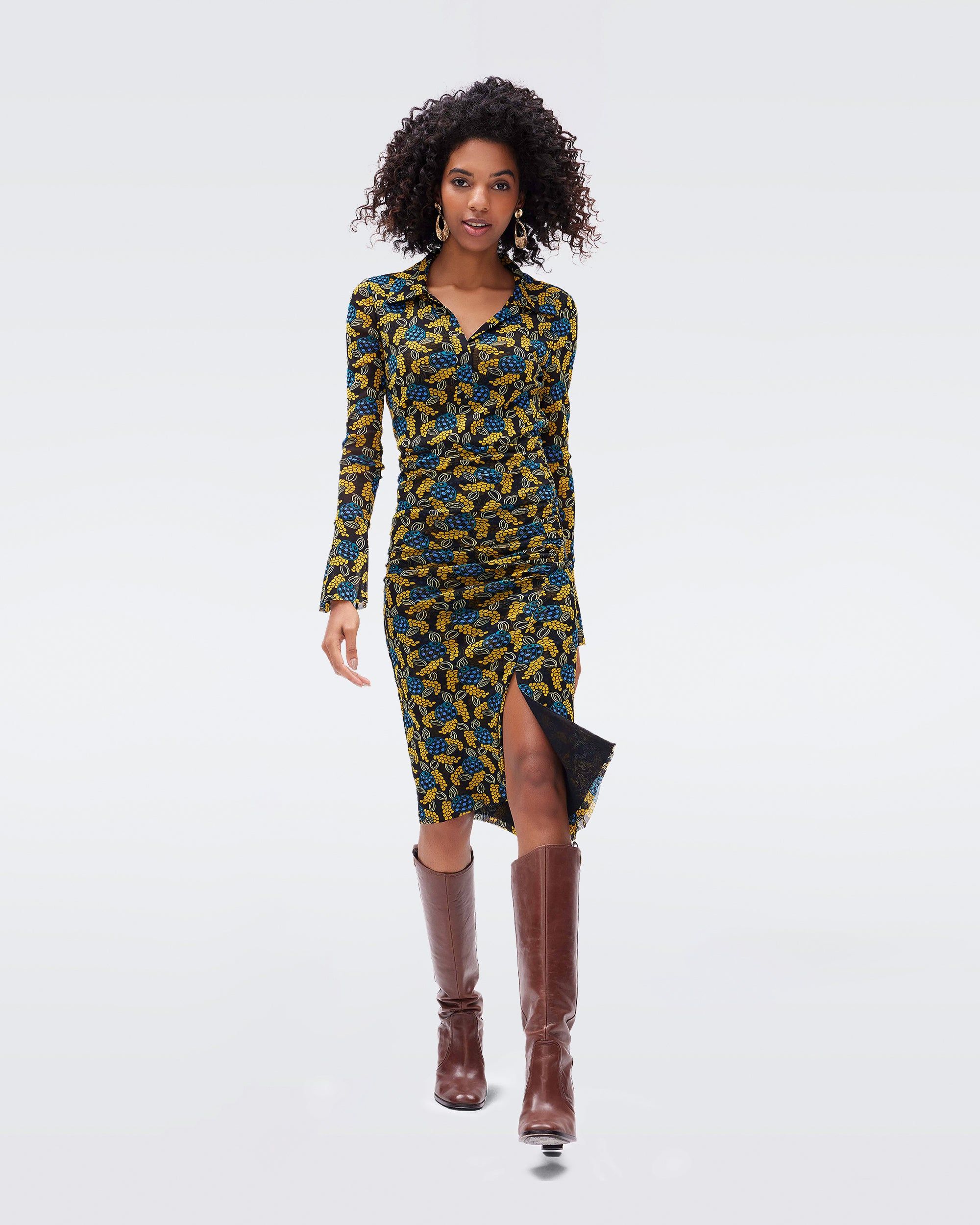 Lilly Mesh Dress sold by Diane Von Furstenberg product image thumbnail 5