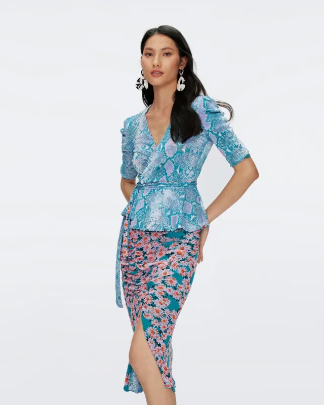 Siera Reversible Mesh Top sold by Diane Von Furstenberg