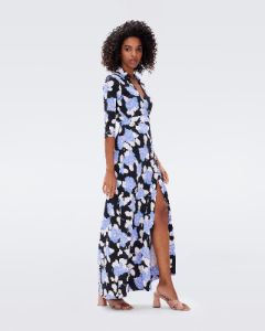 Abigail Silk Jersey Maxi Wrap Dress sold by Diane Von Furstenberg