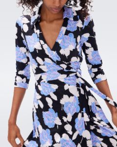 Abigail Silk Jersey Maxi Wrap Dress sold by Diane Von Furstenberg