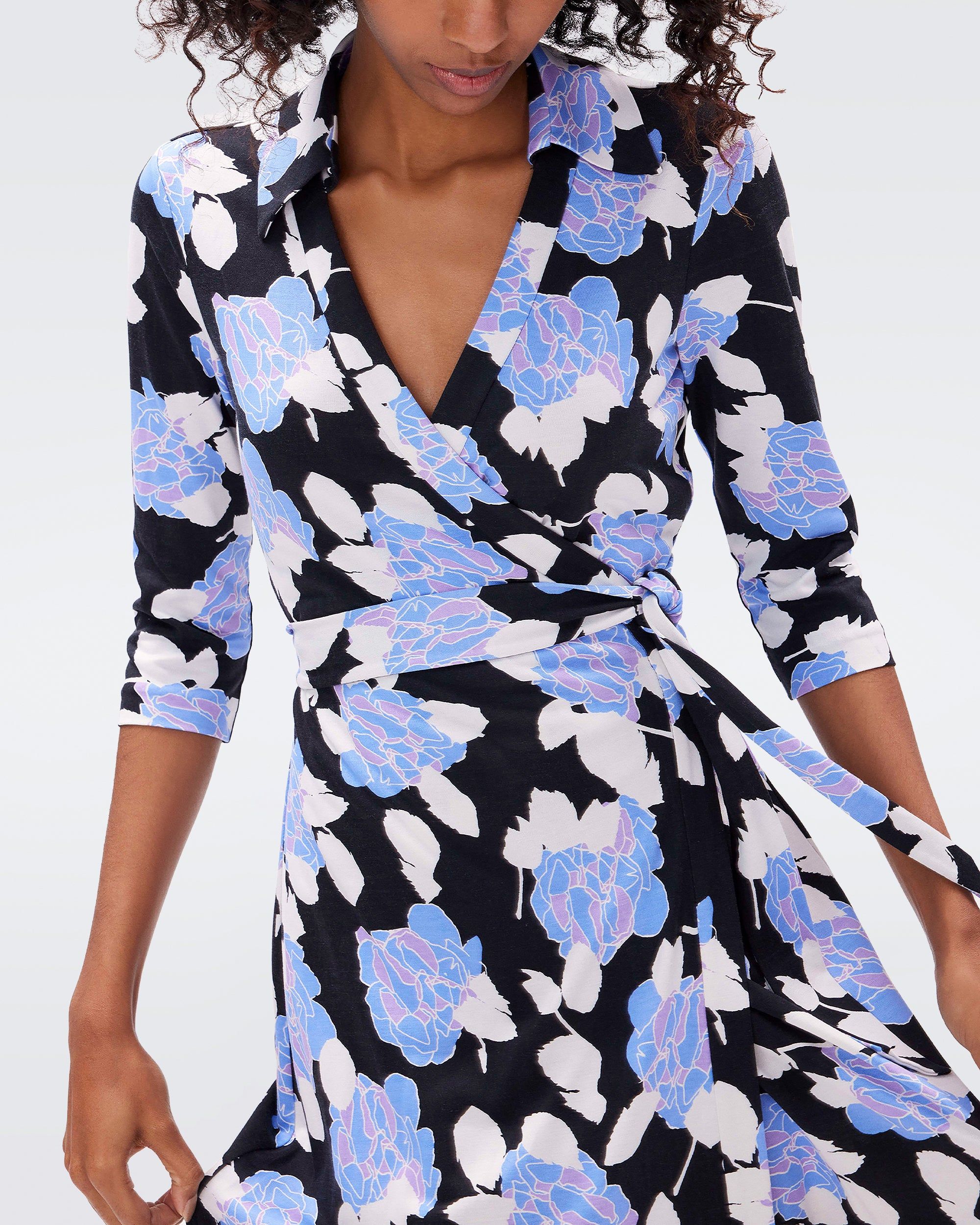 Abigail Silk Jersey Maxi Wrap Dress sold by Diane Von Furstenberg product image thumbnail 2
