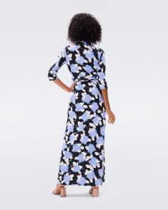 Abigail Silk Jersey Maxi Wrap Dress sold by Diane Von Furstenberg