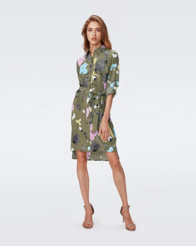 Prita Shirt Dress sold by Diane Von Furstenberg
