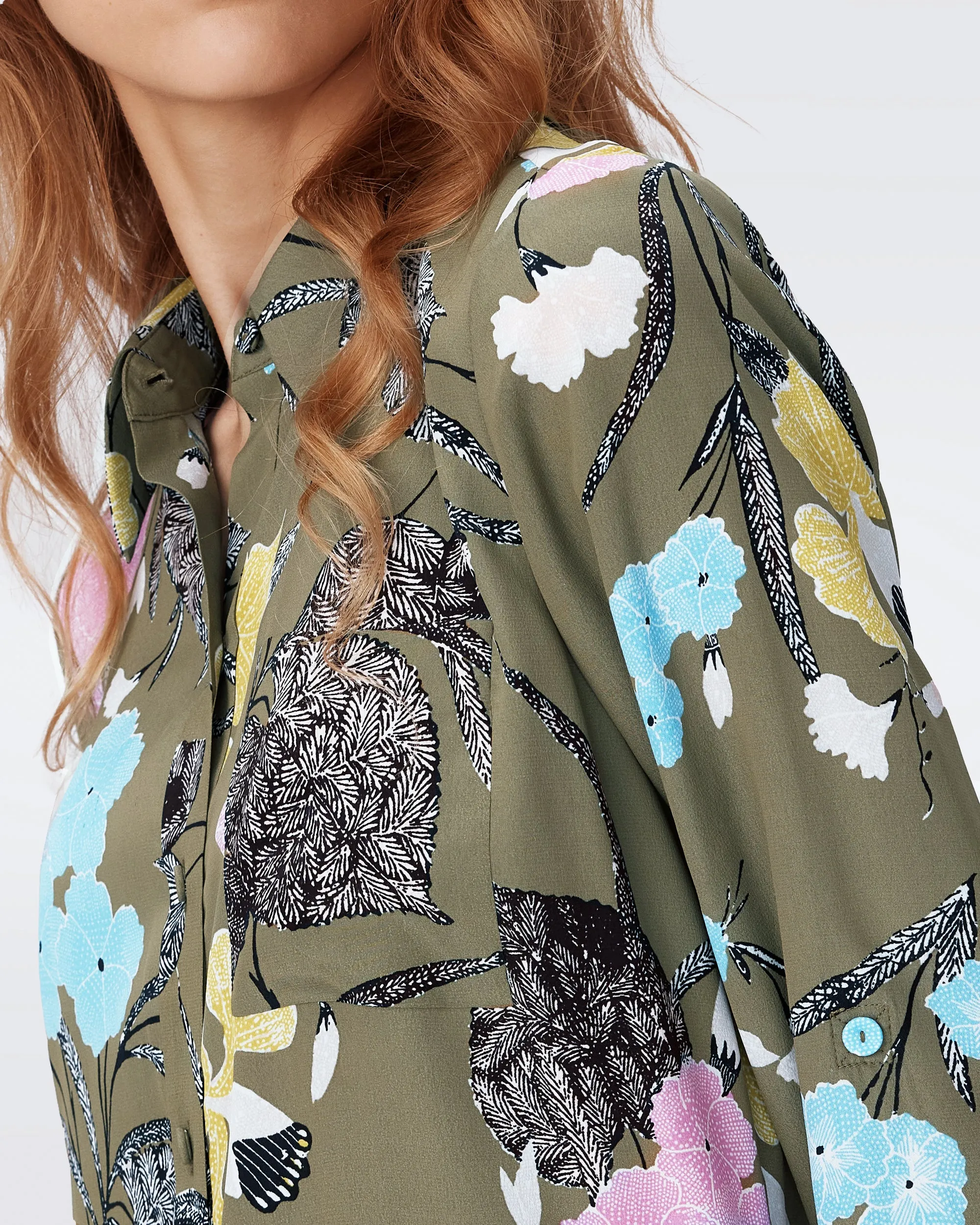 Prita Shirt Dress sold by Diane Von Furstenberg product image thumbnail 2