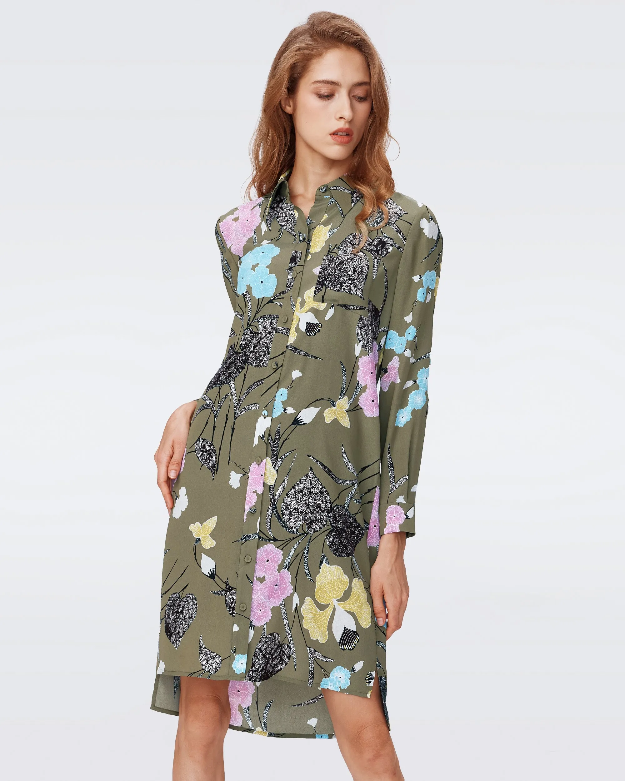 Prita Shirt Dress sold by Diane Von Furstenberg product image thumbnail 5