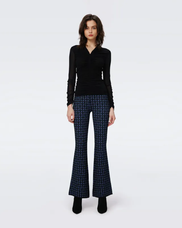 Ashdon Knit Jacquard Pants sold by Diane Von Furstenberg