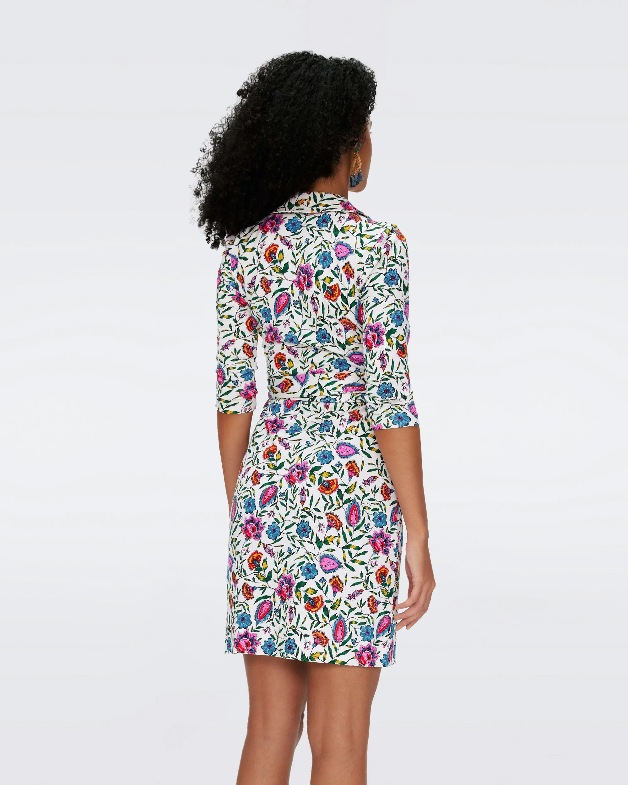 Jeanne Silk Jersey Wrap Dress sold by Diane Von Furstenberg product image thumbnail 3