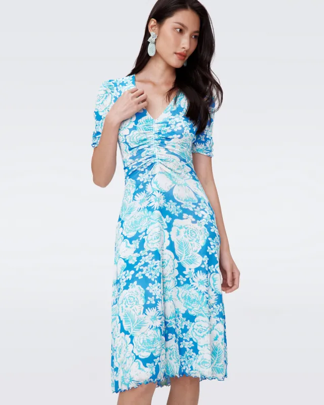 Koren Reversible Mesh Dress sold by Diane Von Furstenberg