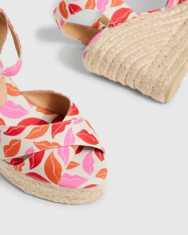 X Castañer Blaudell Wedge Espadrille sold by Diane Von Furstenberg