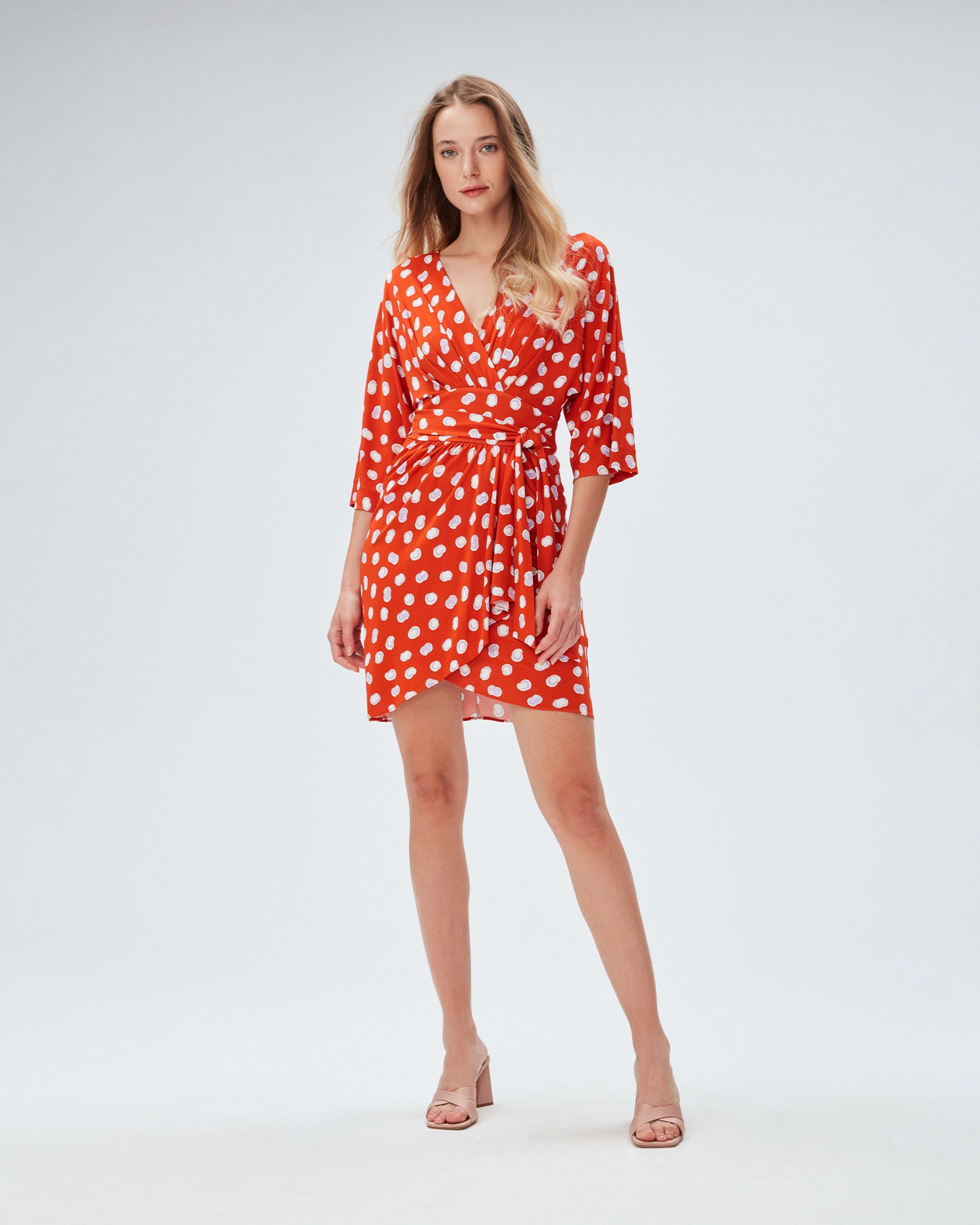 Barrington Faux-Wrap Dress sold by Diane Von Furstenberg product image thumbnail 5