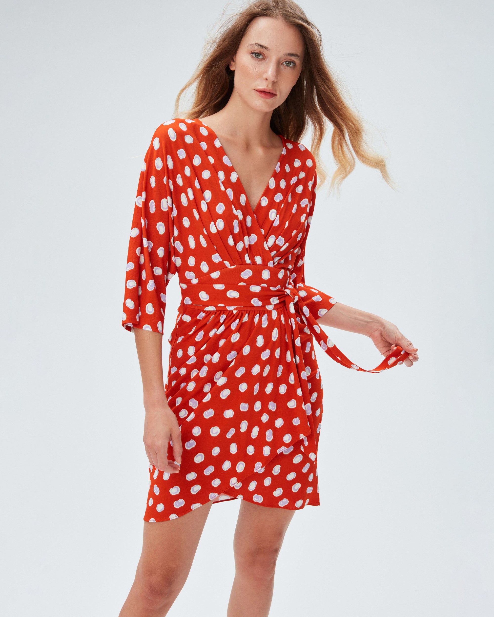 Barrington Faux-Wrap Dress sold by Diane Von Furstenberg product image thumbnail 2