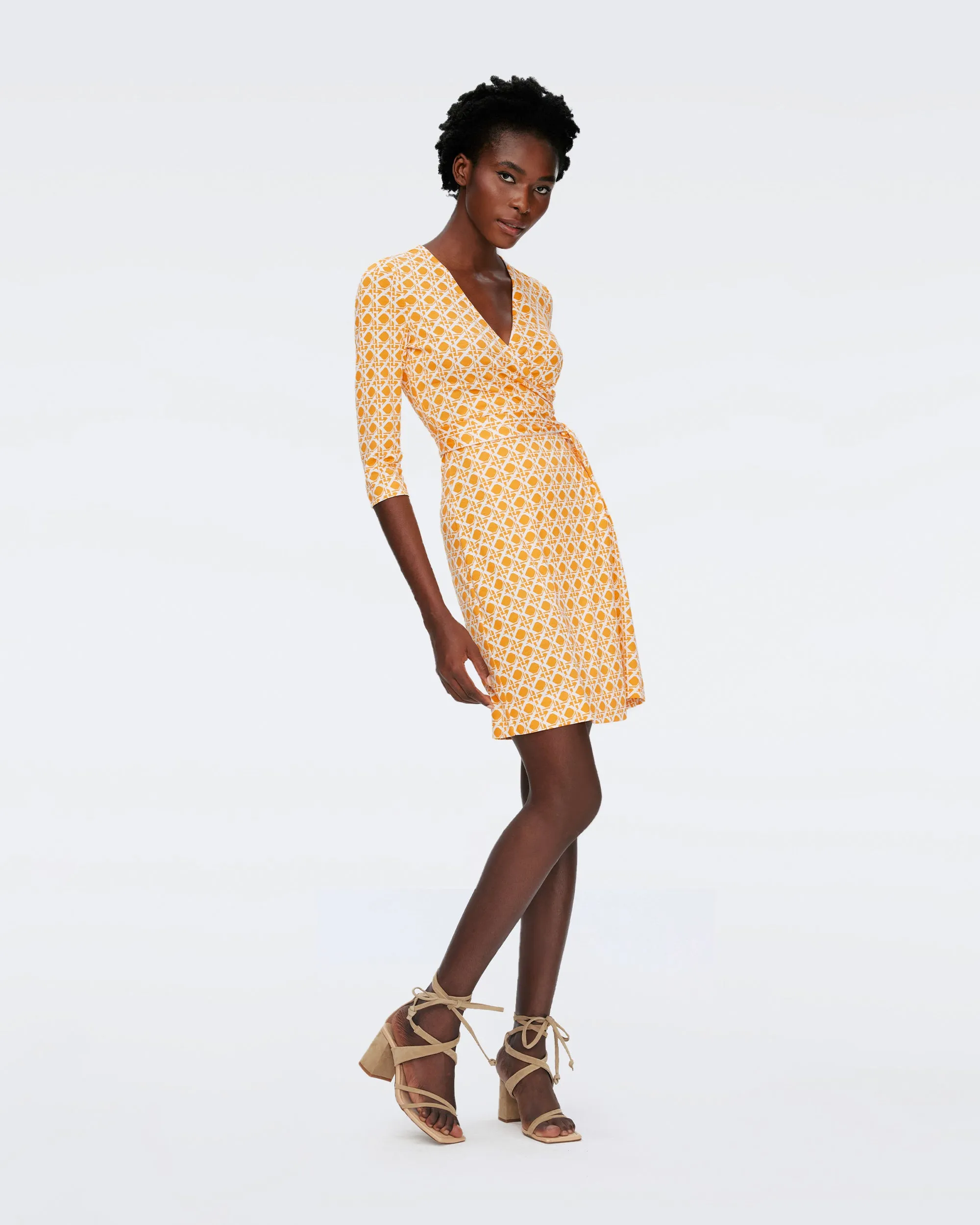 Julian Silk Jersey Wrap Dress sold by Diane Von Furstenberg product image thumbnail 5