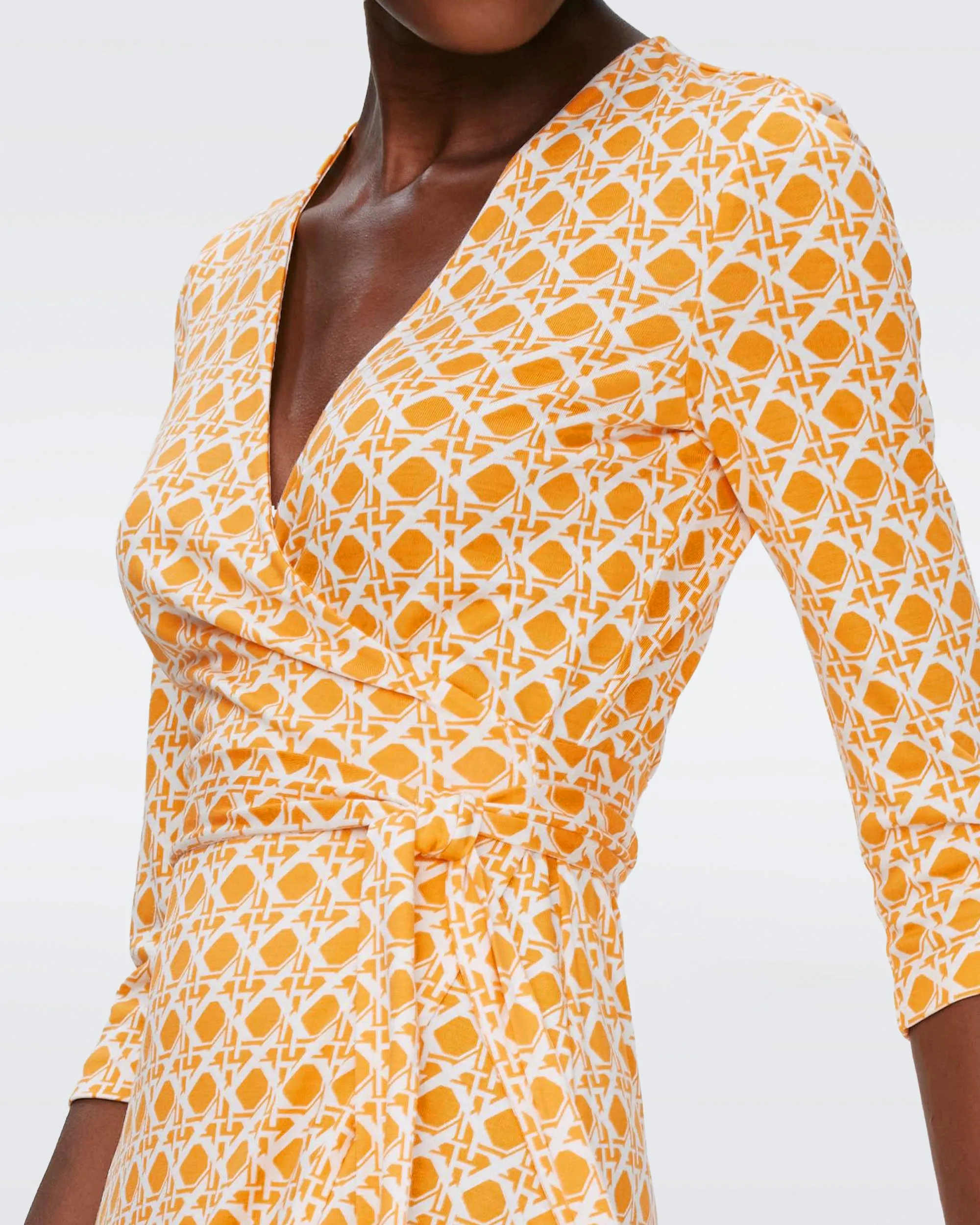 Julian Silk Jersey Wrap Dress sold by Diane Von Furstenberg product image thumbnail 2