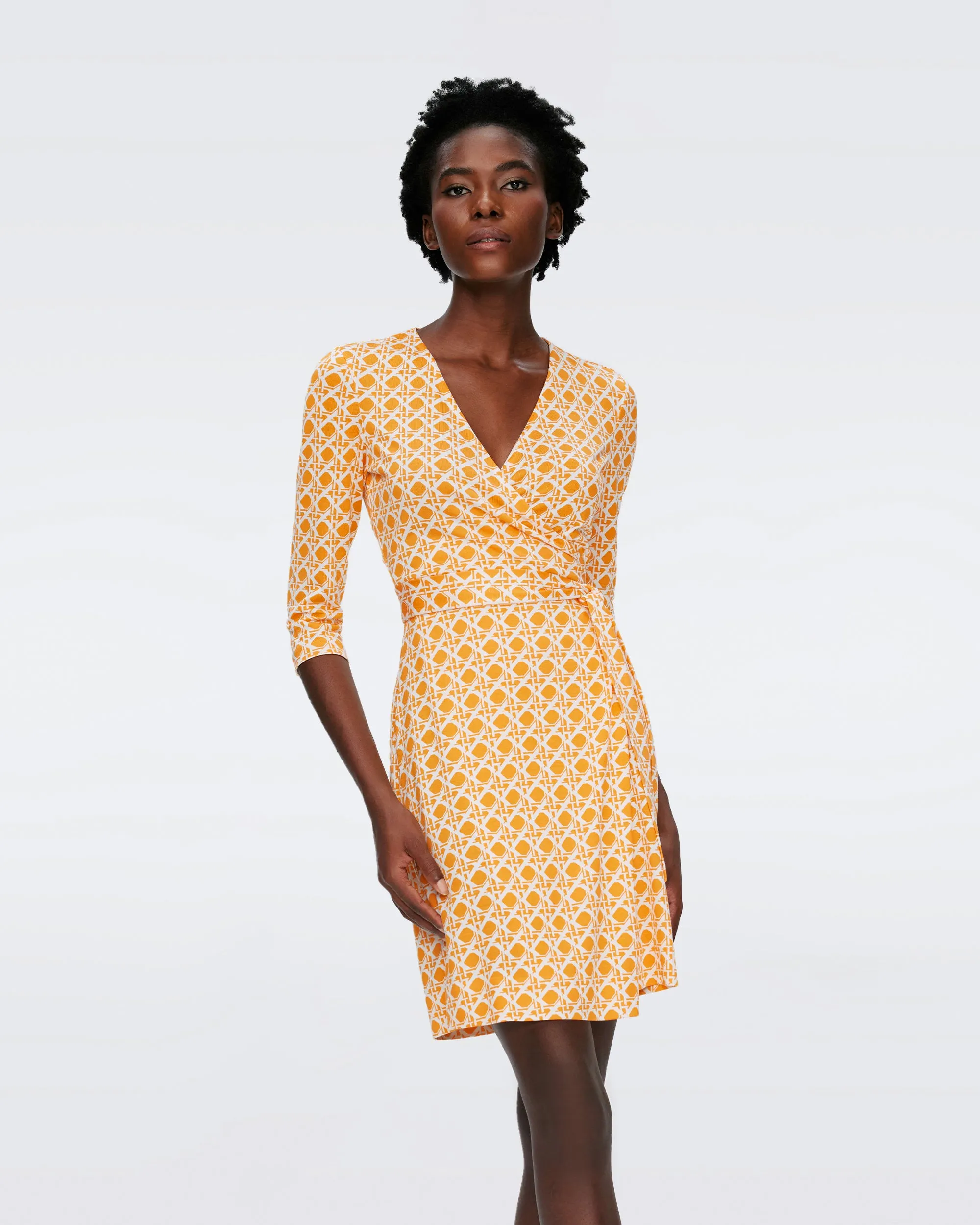 Julian Silk Jersey Wrap Dress sold by Diane Von Furstenberg