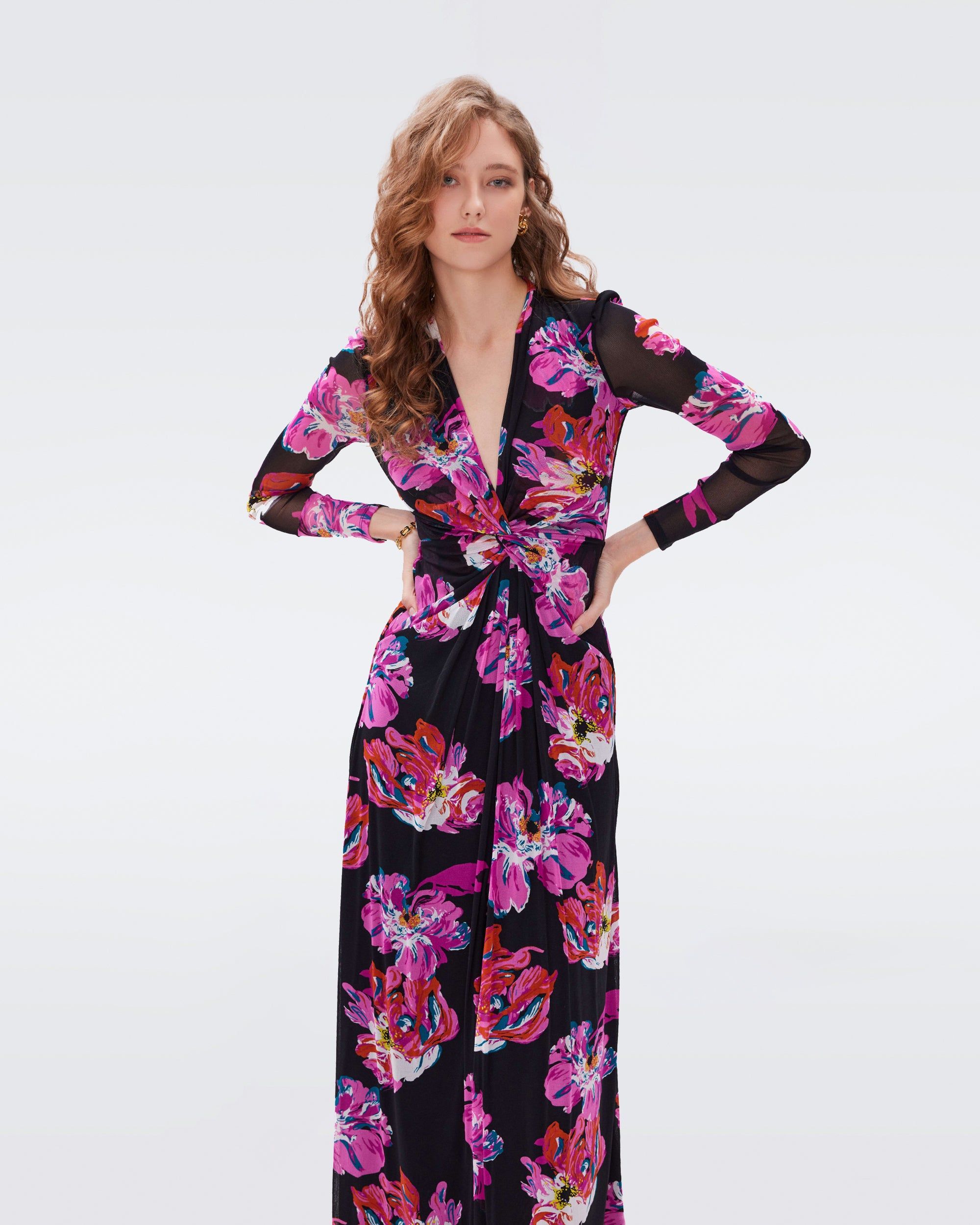 Kassia Mesh Dress sold by Diane Von Furstenberg product image thumbnail 2