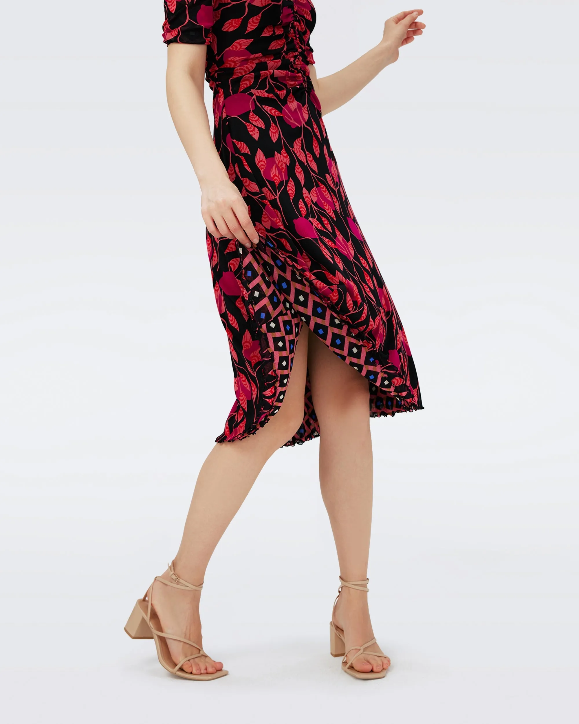 Koren Reversible Mesh Dress sold by Diane Von Furstenberg product image thumbnail 4