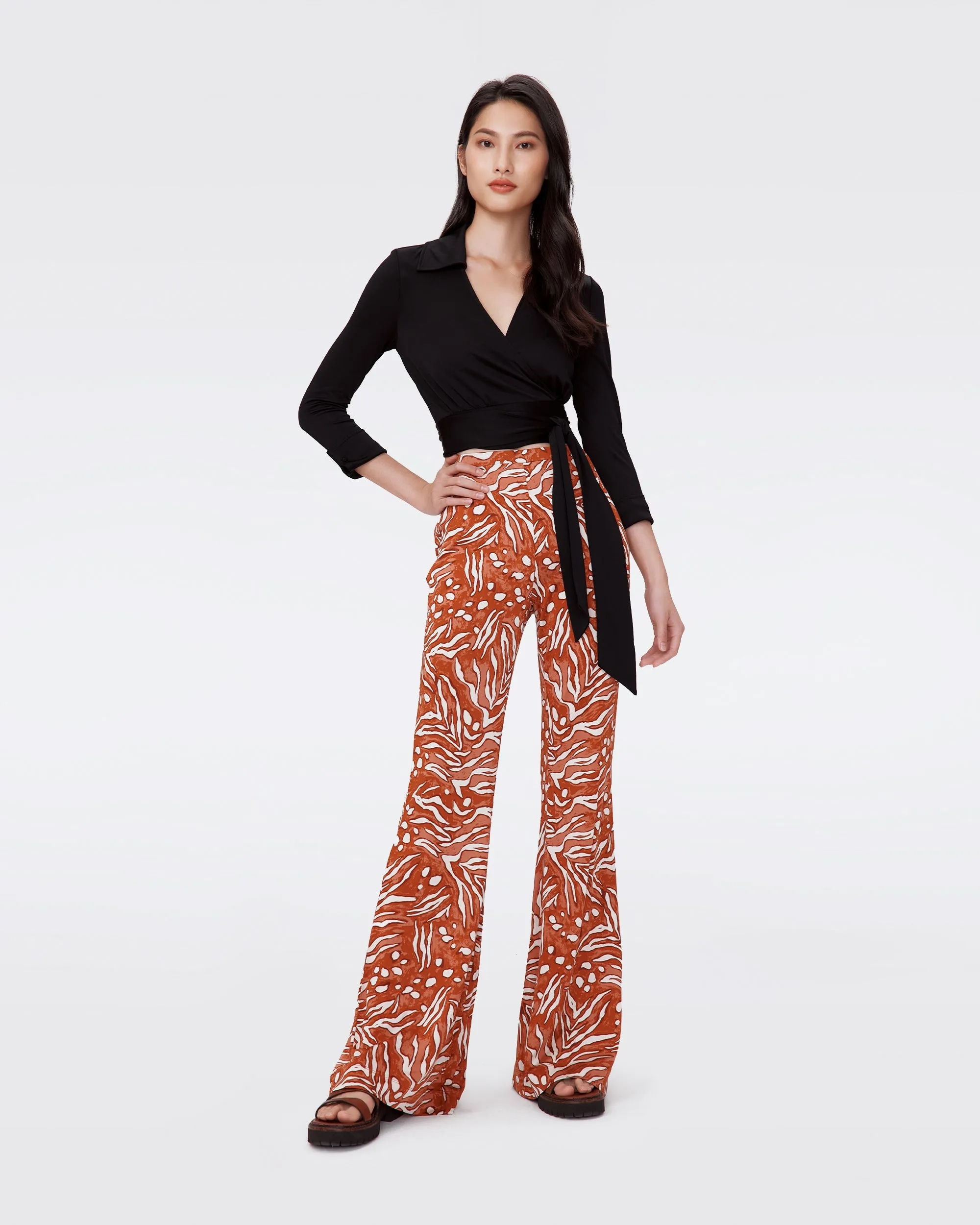 Bobbie Wrap Top sold by Diane Von Furstenberg