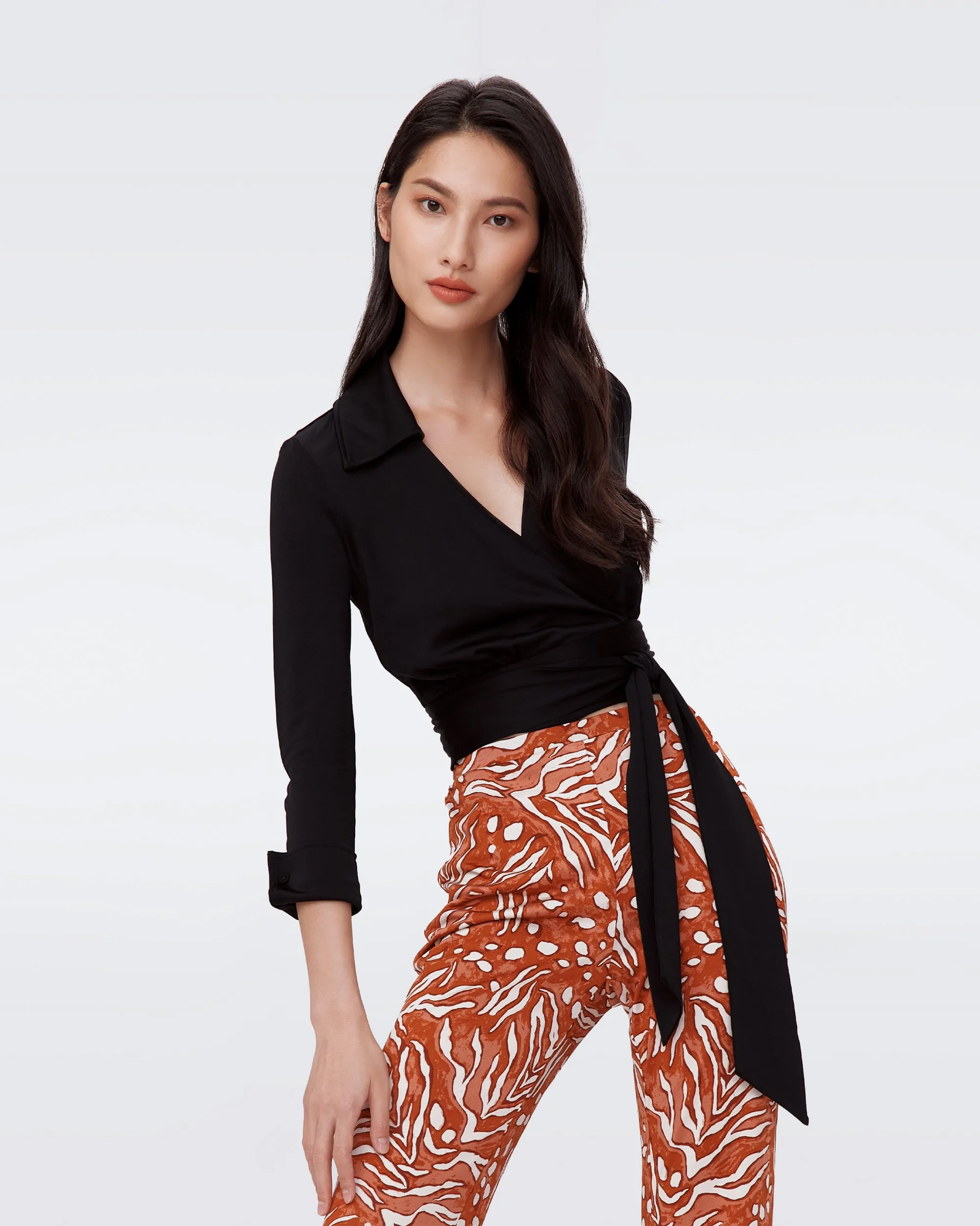 Bobbie Wrap Top sold by Diane Von Furstenberg product image thumbnail 5
