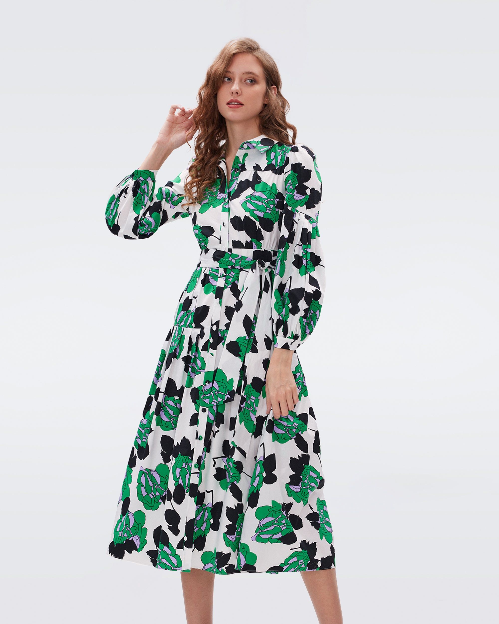 Lux Cotton Dress sold by Diane Von Furstenberg