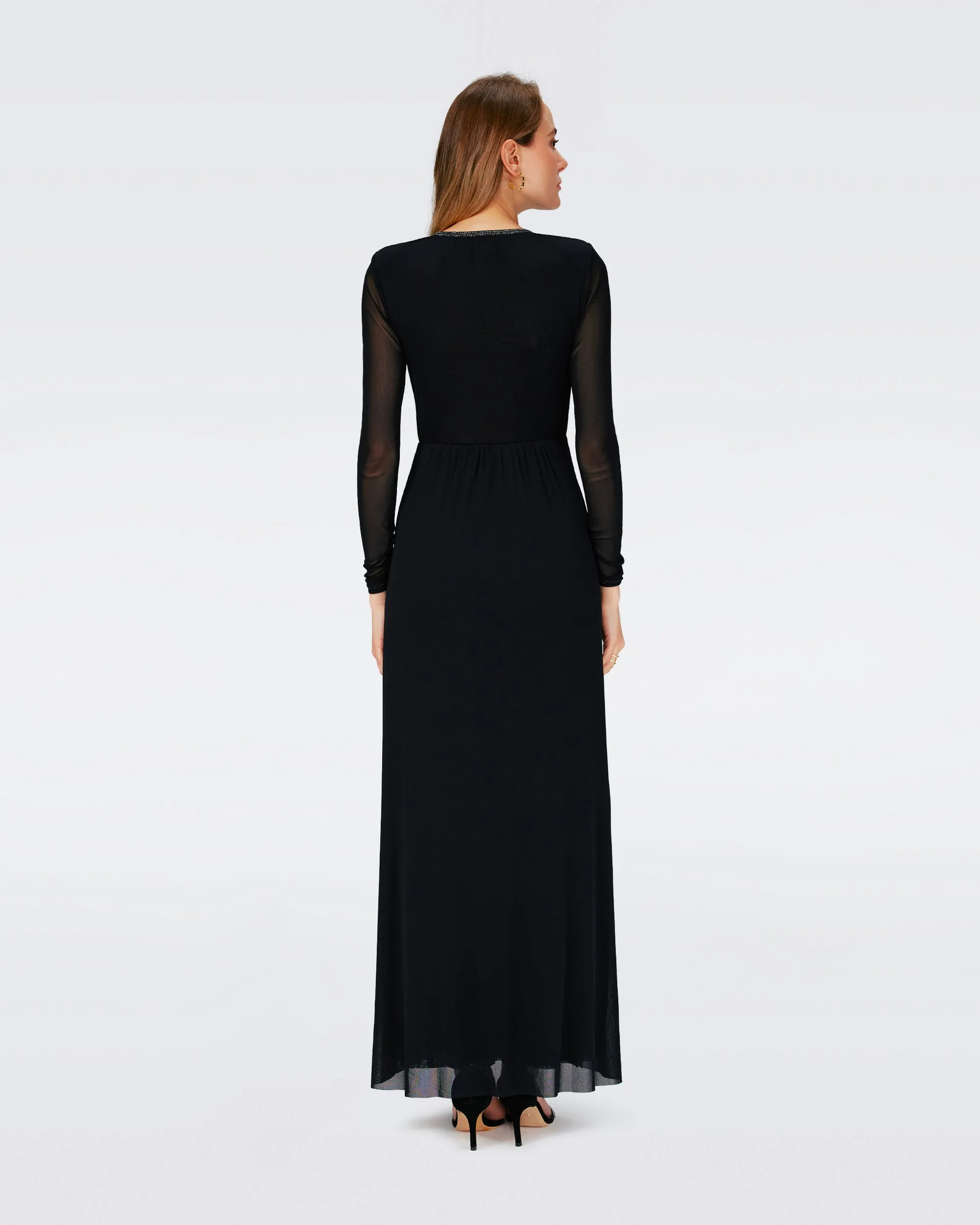 Aylin Mesh Dress sold by Diane Von Furstenberg product image thumbnail 3