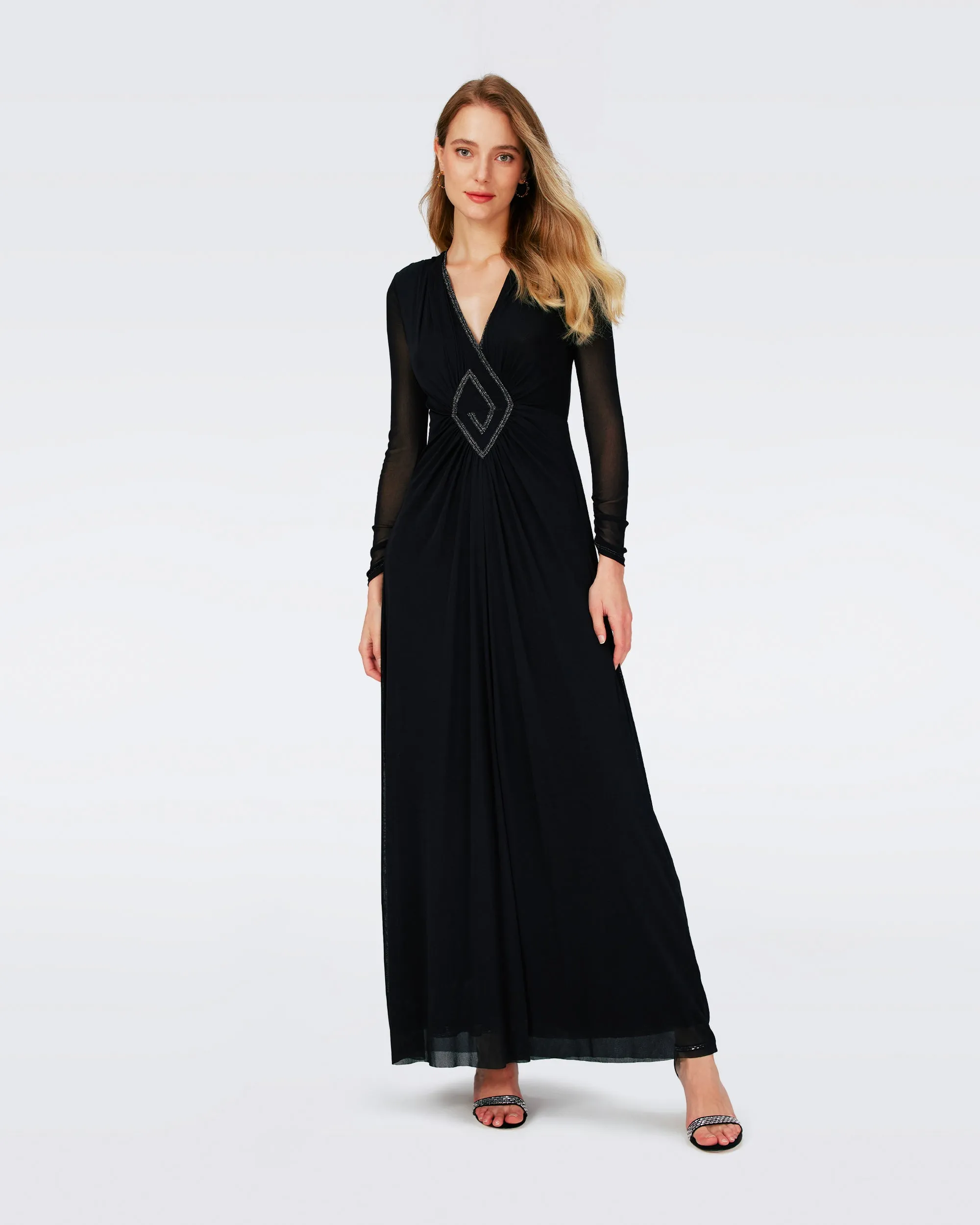 Aylin Mesh Dress sold by Diane Von Furstenberg