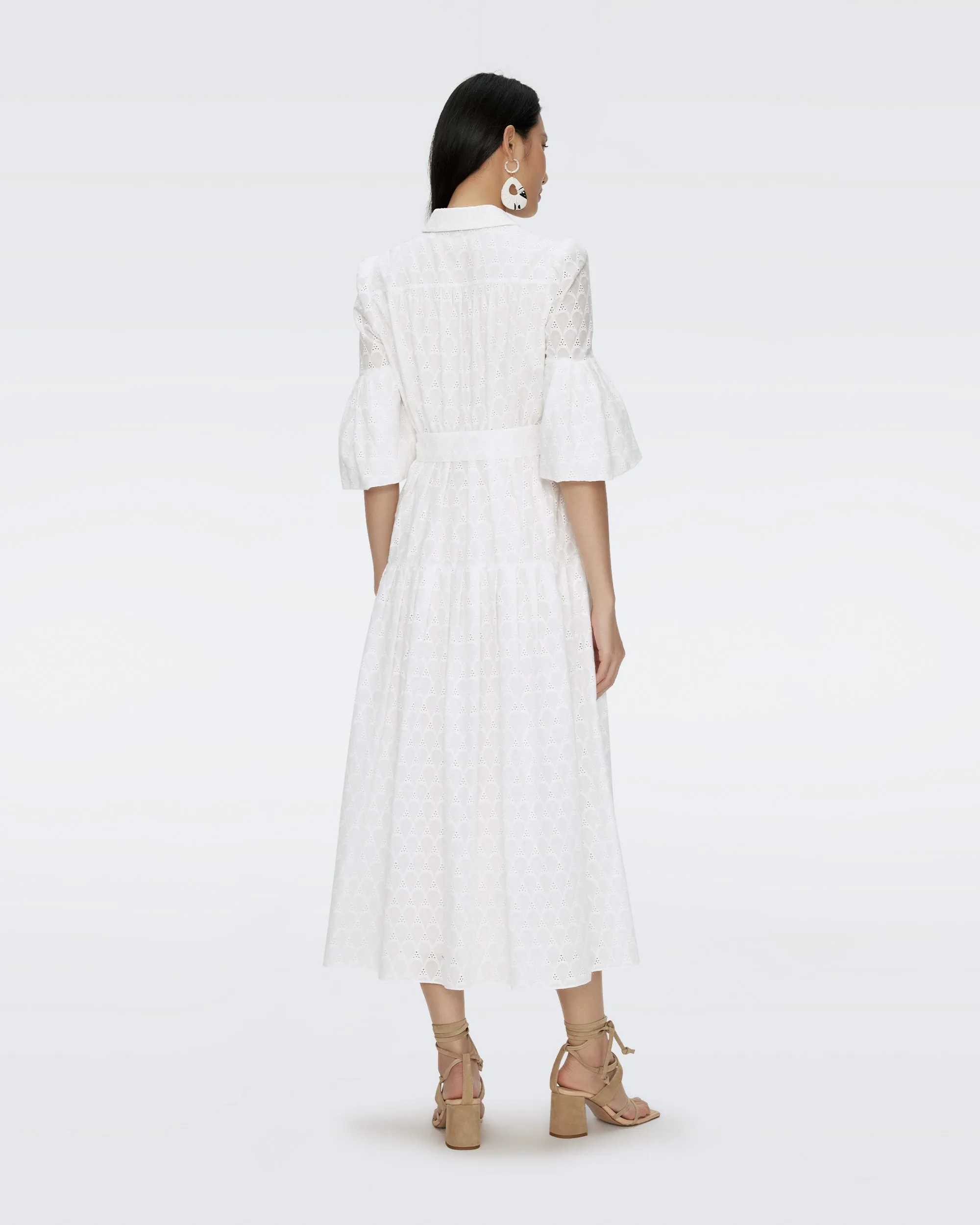 Aveena Cotton Dress sold by Diane Von Furstenberg product image thumbnail 3