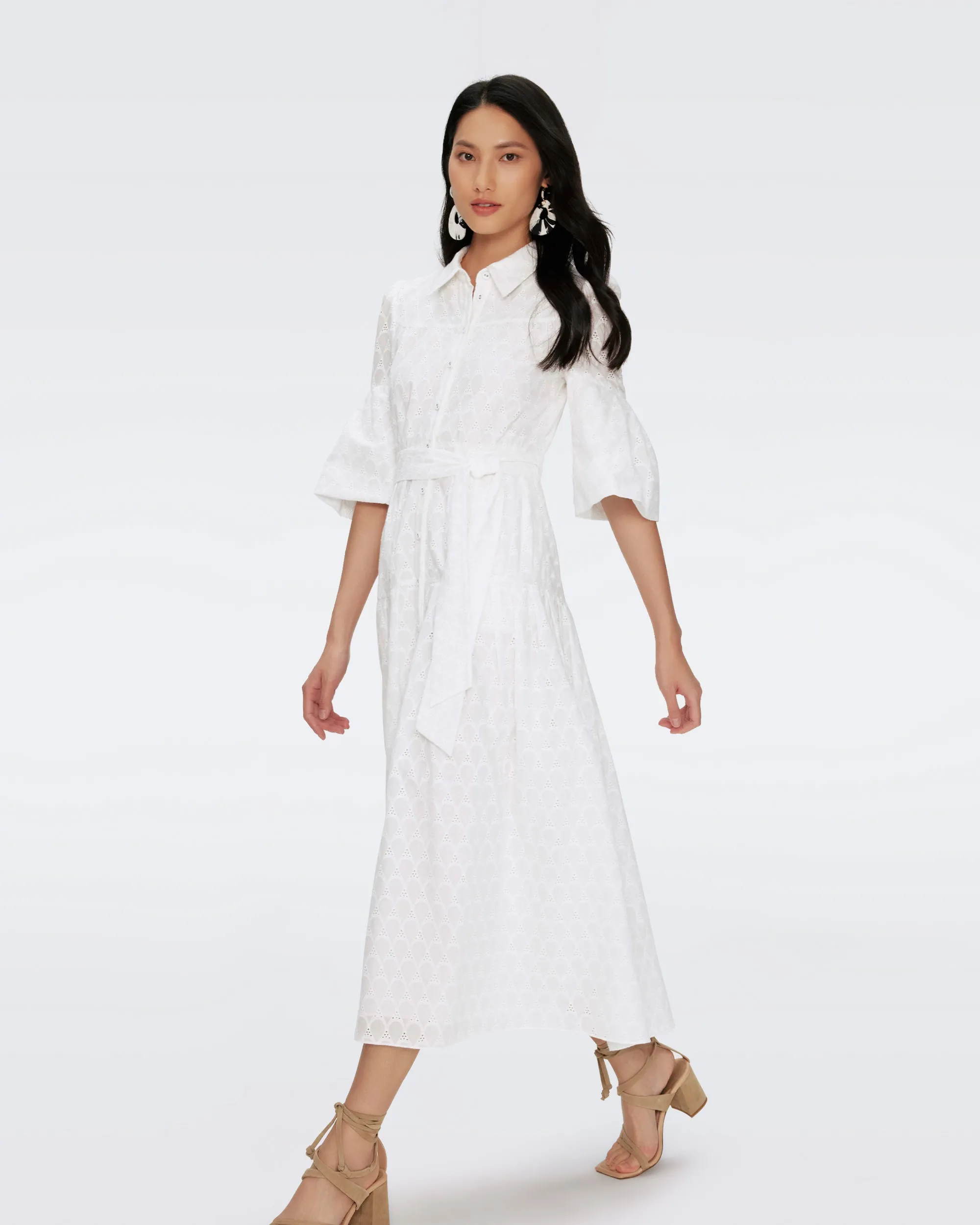 Aveena Cotton Dress sold by Diane Von Furstenberg product image thumbnail 5