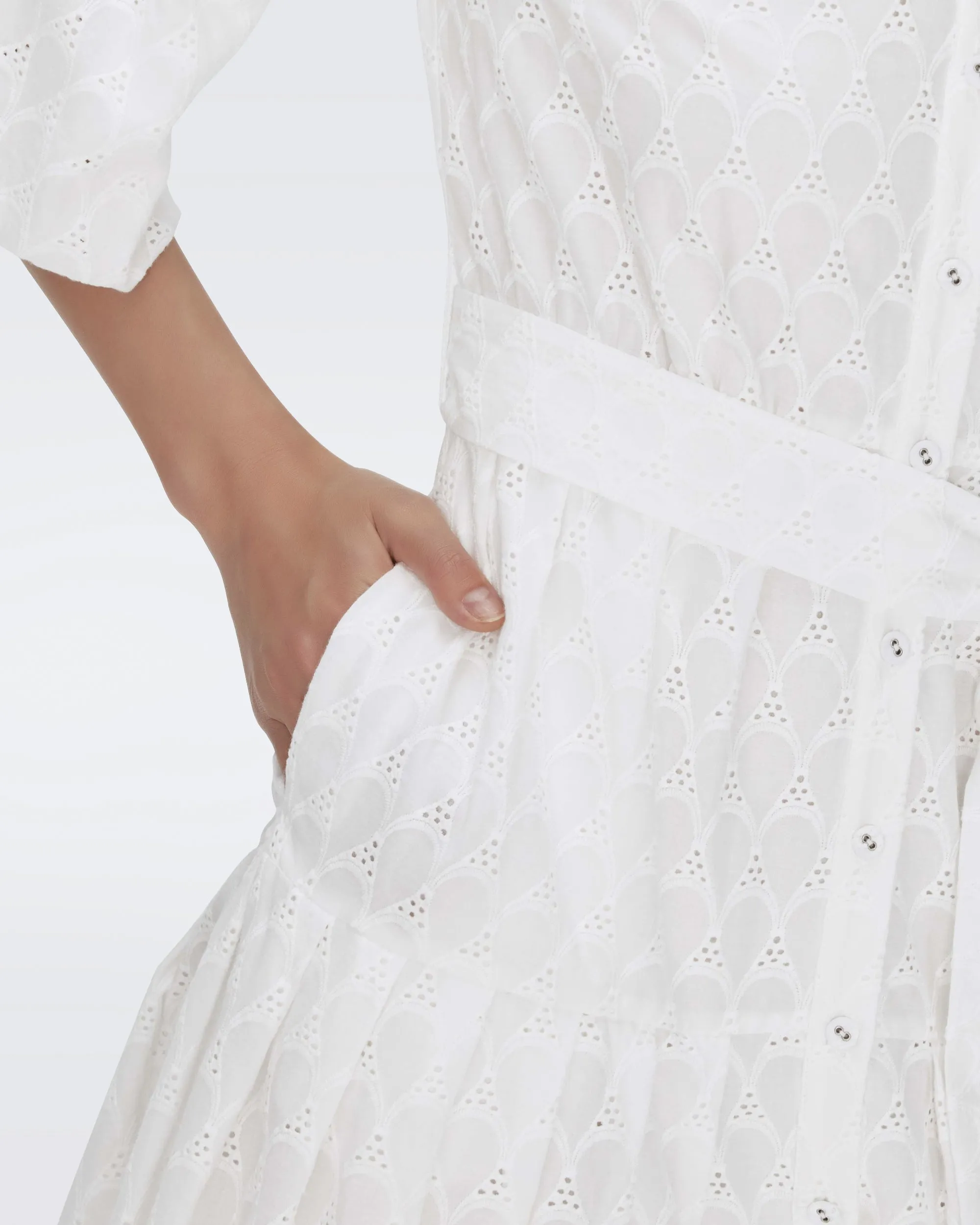 Aveena Cotton Dress sold by Diane Von Furstenberg product image thumbnail 4