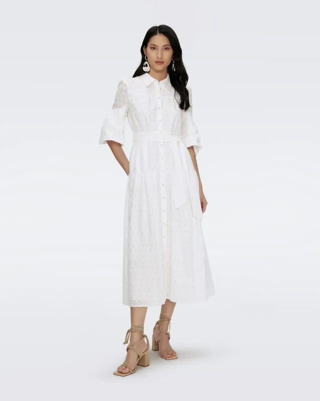 Aveena Cotton Dress sold by Diane Von Furstenberg