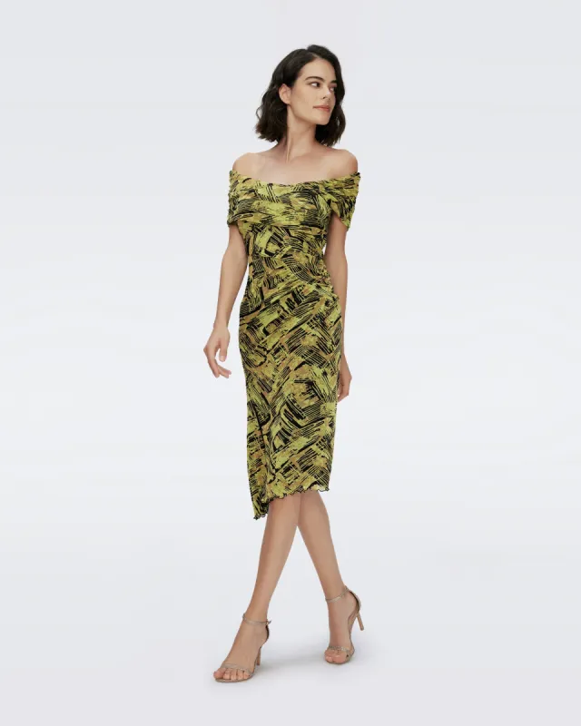 Lovinia Mesh Dress sold by Diane Von Furstenberg