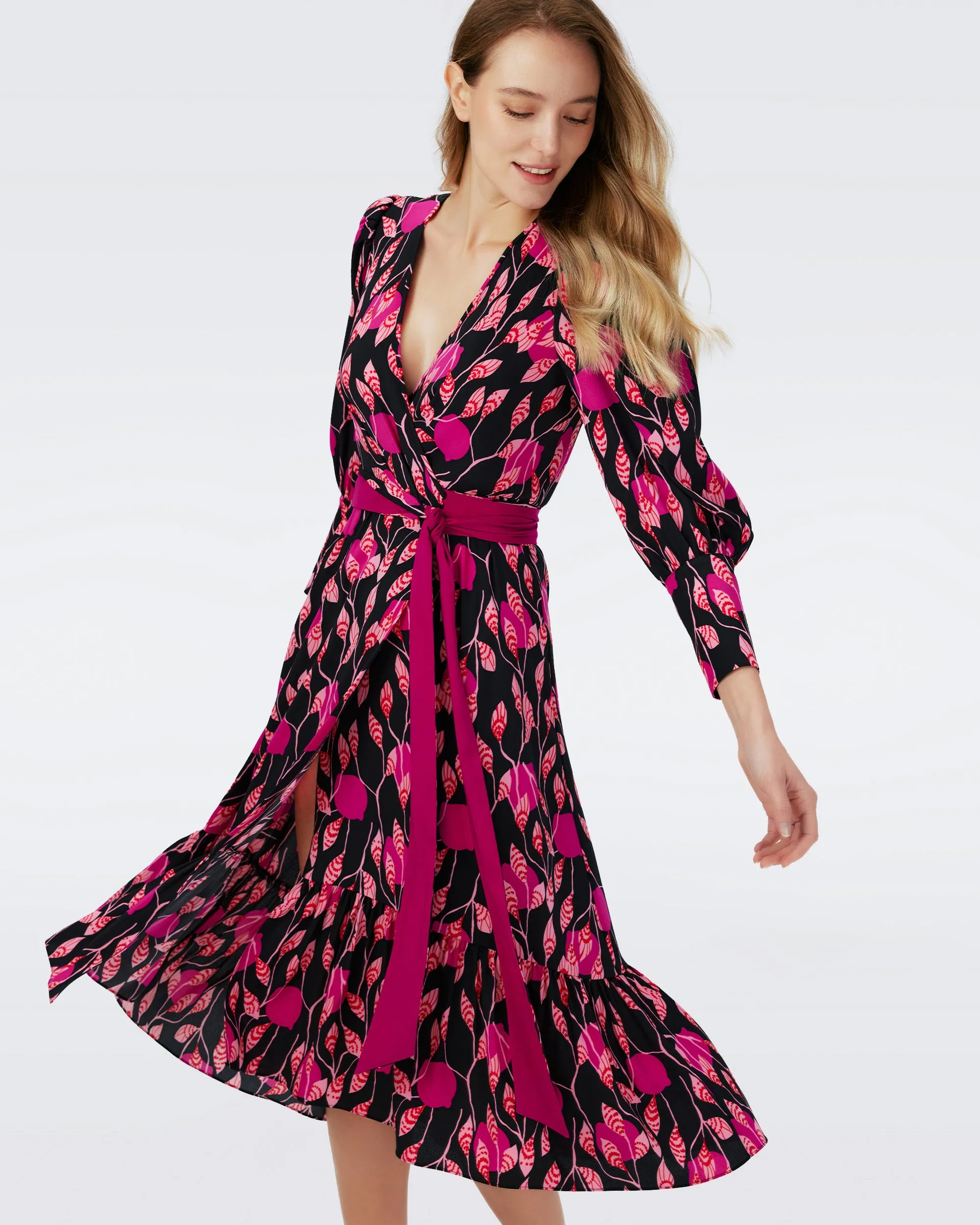Blade Wrap Dress sold by Diane Von Furstenberg product image thumbnail 5