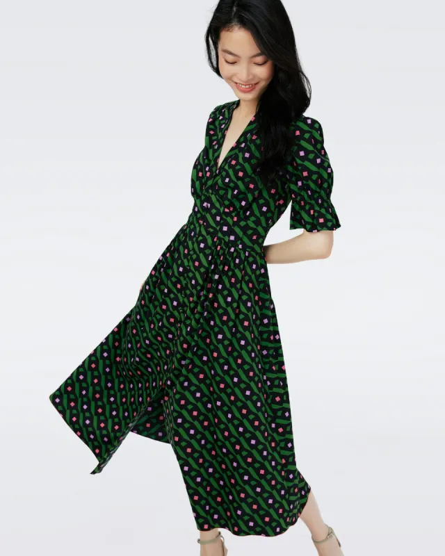 Erica Cotton Midi Dress sold by Diane Von Furstenberg