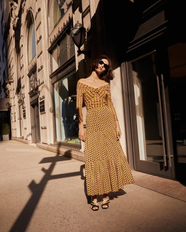 Austria Reversible Mesh Skirt sold by Diane Von Furstenberg