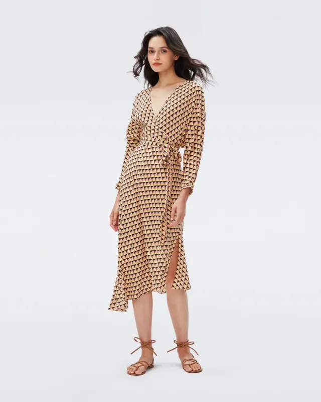 Eloise Faux-Wrap Dress sold by Diane Von Furstenberg