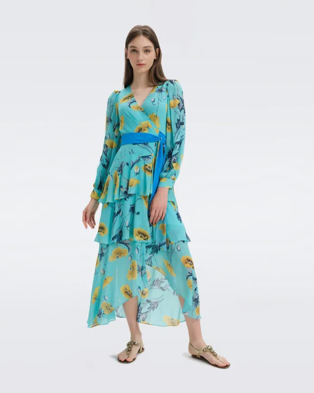 Silvia Wrap Dress sold by Diane Von Furstenberg