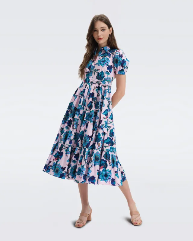 Queena Cotton Dress sold by Diane Von Furstenberg