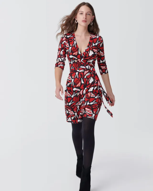 Julian Silk Jersey Wrap Dress sold by Diane Von Furstenberg