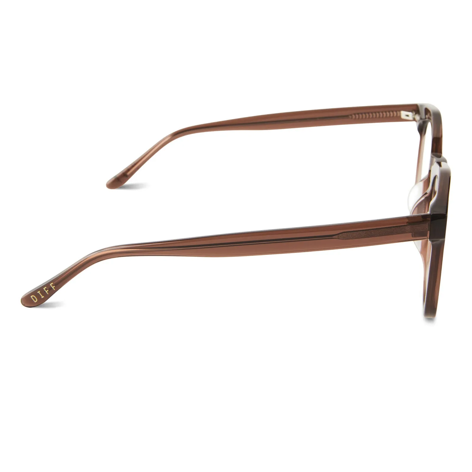 WESTON - DEEP AMBER + PRESCRIPTION GLASSES sold by Diff Eyewear product image thumbnail 3