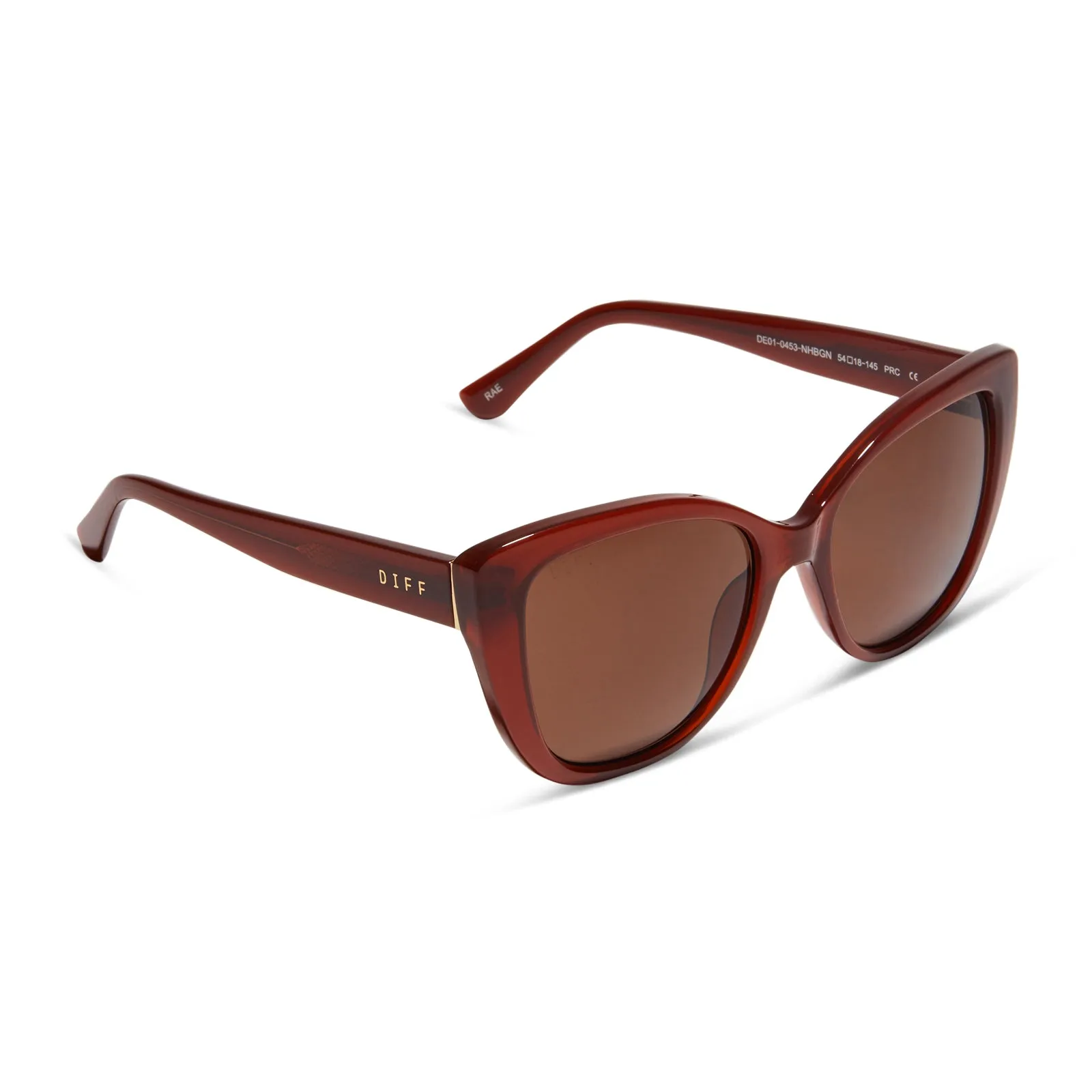 RAE - NUTSHELL + BROWN SUNGLASSES sold by Diff Eyewear product image thumbnail 2