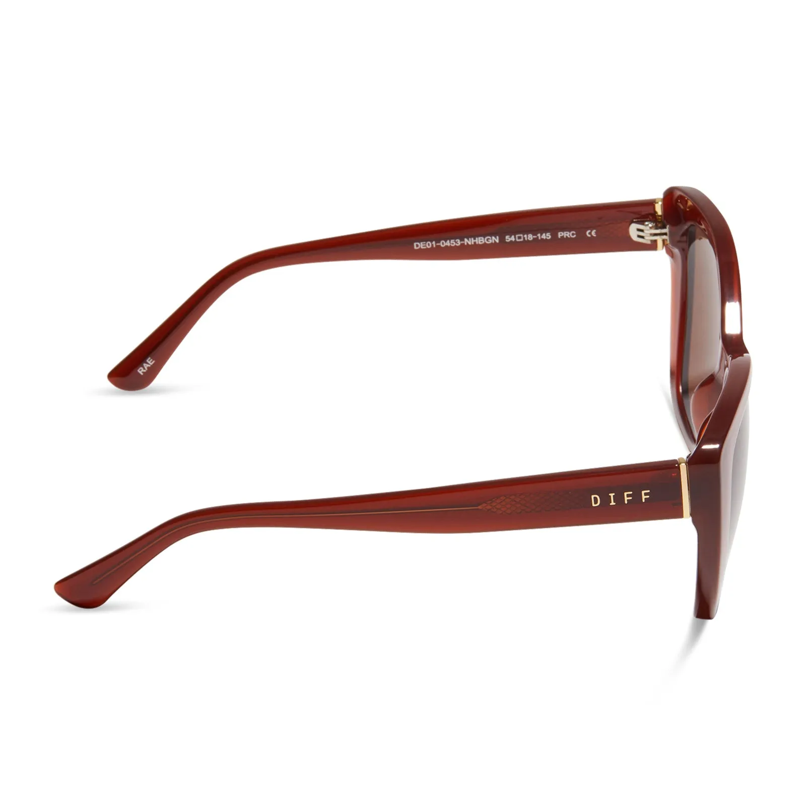 RAE - NUTSHELL + BROWN SUNGLASSES sold by Diff Eyewear product image thumbnail 3