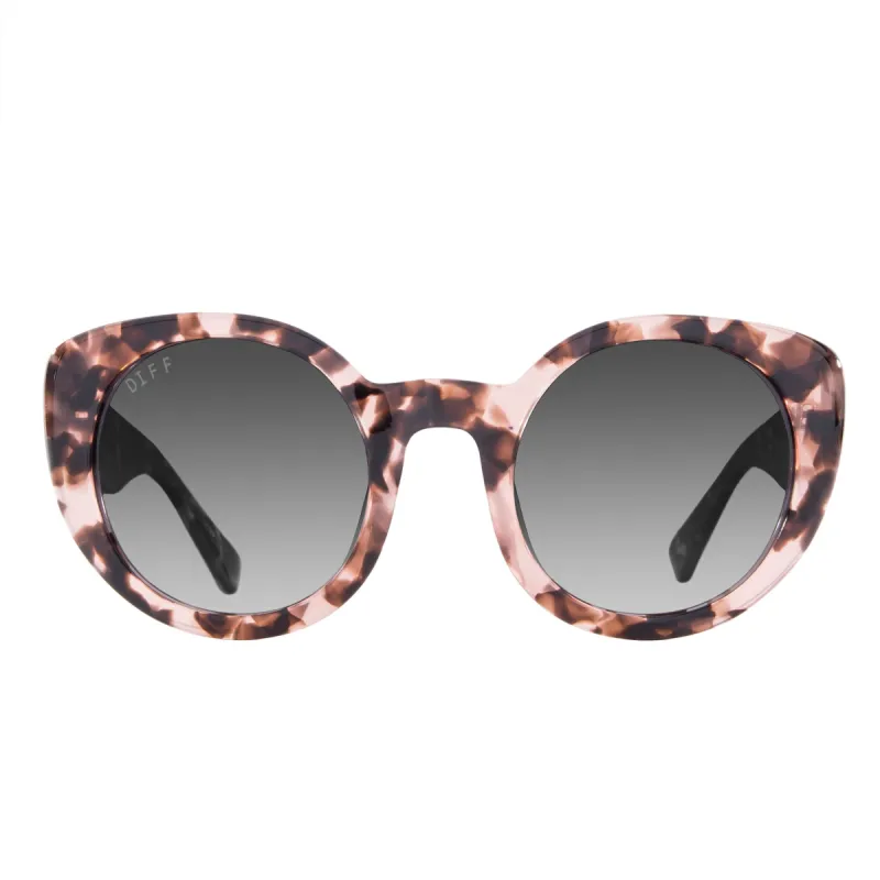 LUNA - HIMALAYAN TORTOISE + SMOKE GRADIENT + POLARIZED sold by Diff Eyewear