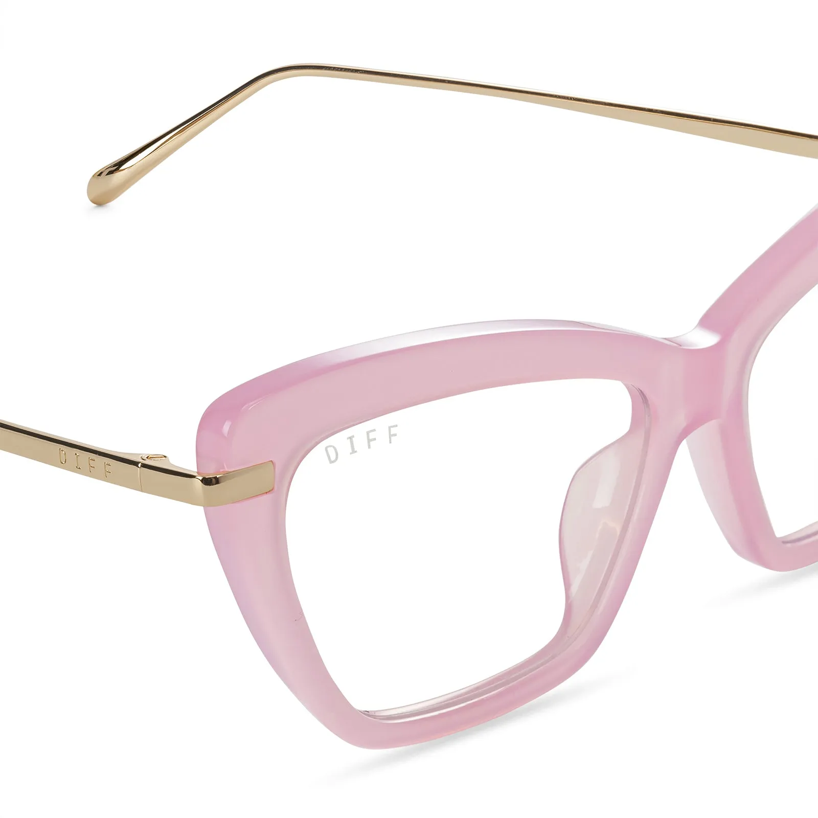 MILA - COQUILLE + BLUE LIGHT TECHNOLOGY GLASSES sold by Diff Eyewear product image thumbnail 3