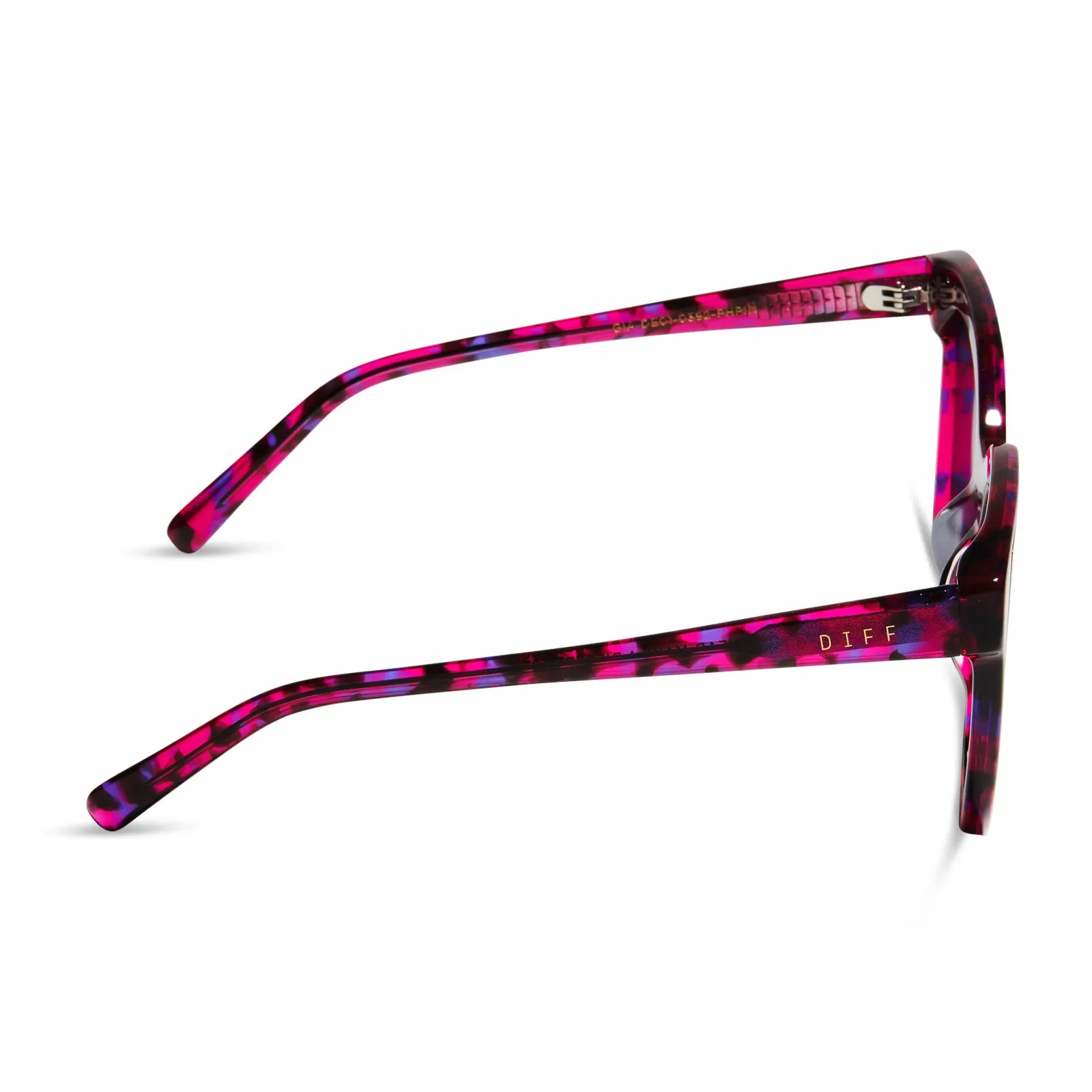 GIA - PINK RUSH TORTOISE + PINK RUSH MIRROR SUNGLASSES sold by Diff Eyewear product image thumbnail 3