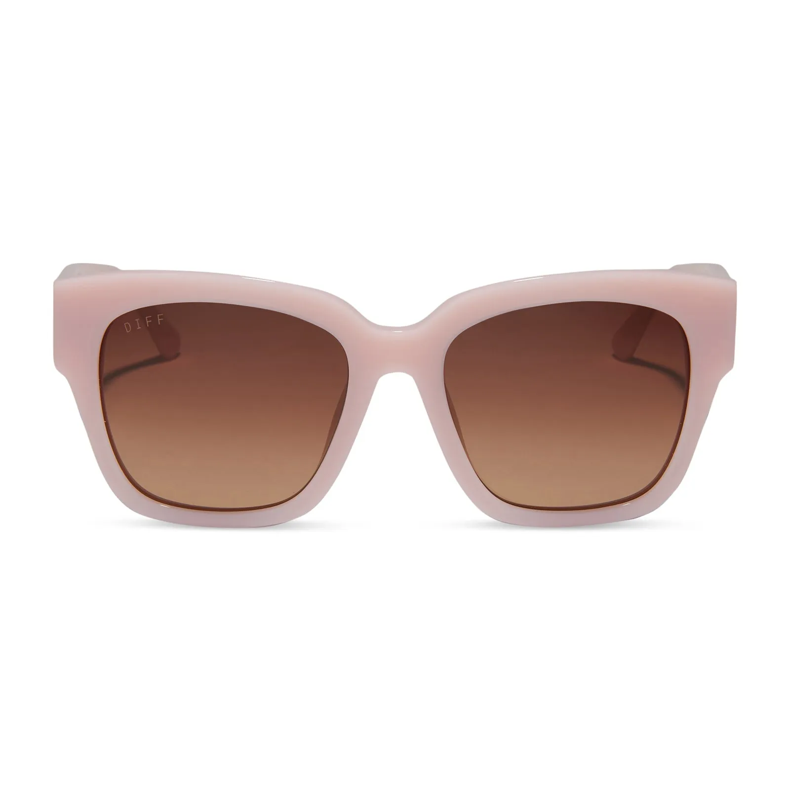 BELLA II - PINK VELVET + BROWN GRADIENT SUNGLASSES sold by Diff Eyewear