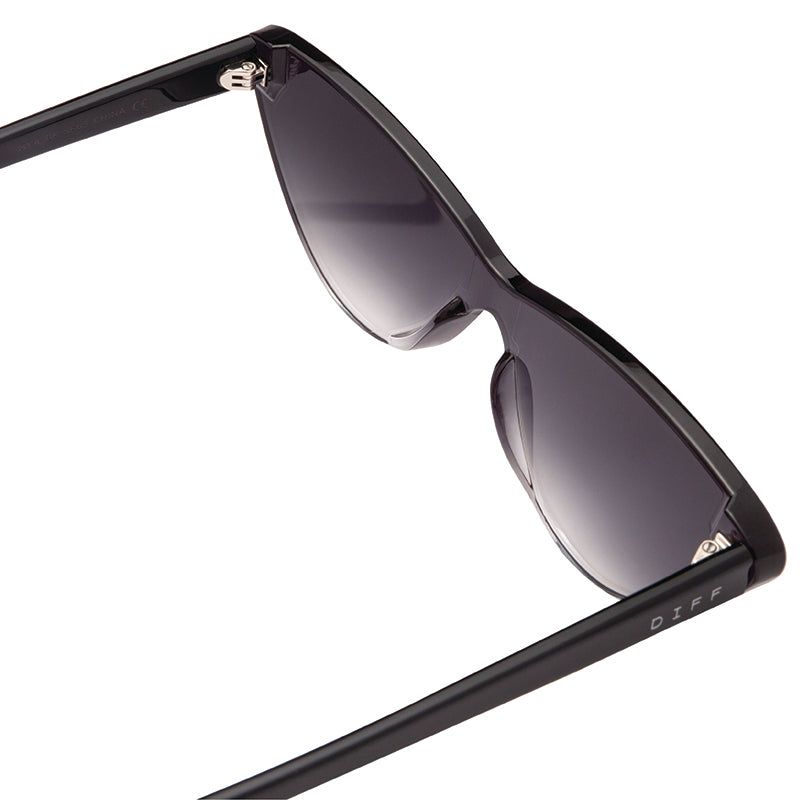 MYA - BLACK + SILVER FLASH SUNGLASSES sold by Diff Eyewear product image thumbnail 7
