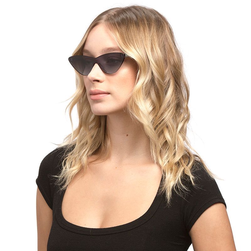 MYA - BLACK + SILVER FLASH SUNGLASSES sold by Diff Eyewear product image thumbnail 9