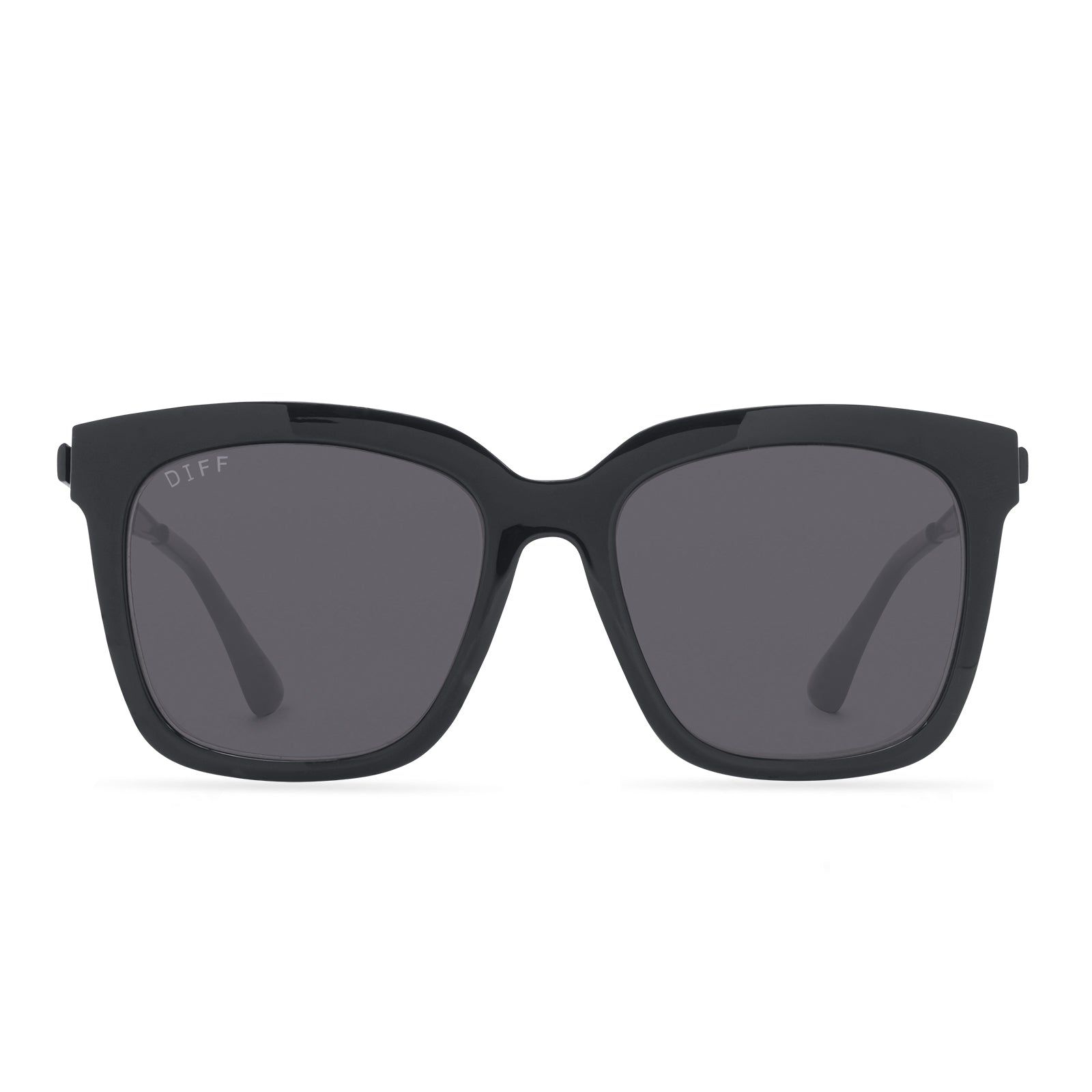 HAILEY - BLACK + GREY SUNGLASSES sold by Diff Eyewear