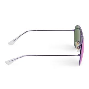 CRUZ XS - POSH PURPLE METALLIC + PURPLE MIRROR + POLARIZED SUNGLASSES sold by Diff Eyewear
