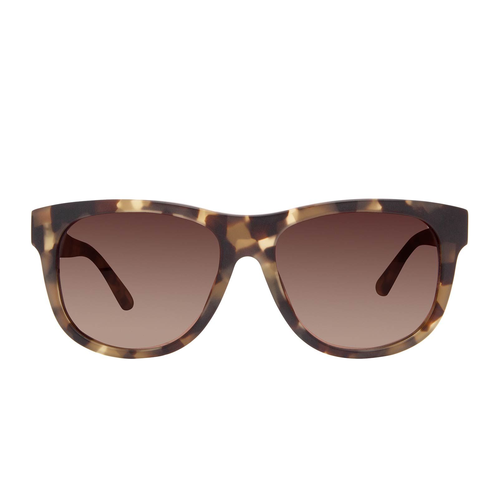 MILO - MATTE MOSS HAVANA + BROWN GRADIENT SUNGLASSES sold by Diff Eyewear